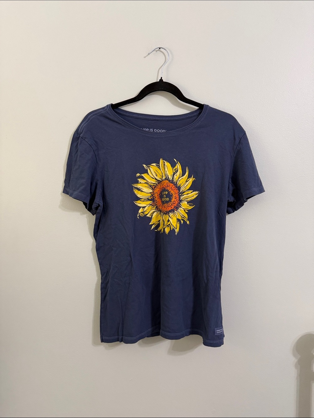 Sunflower Graphic Tee - Navy Blue